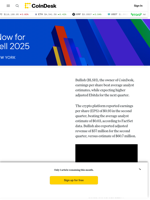 BLSH Earnings News: Bullish's Beats Q2 Earnings, Sees Higher Adjusted Ebitda for Next Quarter