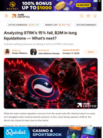 Analyzing STRK's 15% fall, $2M in long liquidations — What's next? - AMBCrypto