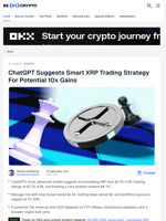 ChatGPT-5 Shares Smart XRP Trading Strategy For 10x Gains