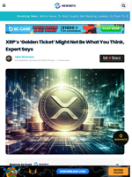 XRP’s ‘Golden Ticket’ Might Not Be What You Think, Expert Says