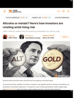 Altcoins or metals? Here's how investors are rotating amid rising risk - AMBCrypto