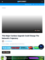 This Major Cardano Upgrade Could Change The Network’s Trajectory | Bitcoinist.com