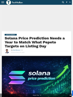 Solana Price Prediction Needs a Year to Match What Pepeto Targets on Listing Day - TechBullion