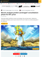 Bitcoin Price Stuck Under $72K As Consolidation Looms: New Research.