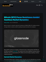 Bitcoin (BTC) Faces Resistance Amidst Cautious Market Dynamics - Blockchain.News