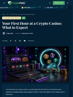 Your First Hour at a Crypto Casino: What to Expect - Crypto Daily