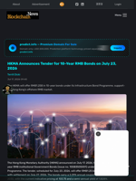 HKMA Announces Tender for 10-Year RMB Bonds on July 23, 2026 - Blockchain.News