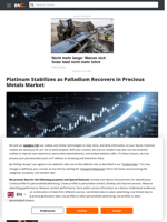 Platinum Stabilizes as Palladium Recovers in Precious Metals Market - Brave New Coin