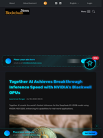 Together AI Achieves Breakthrough Inference Speed with NVIDIA's Blackwell GPUs - Blockchain.News