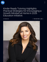 Kinder Ready Tutoring Highlights Practical Strategies for Encouraging a Growth Mindset at Home in 2026 Education Initiative. | Visionary Financial