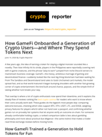 How GameFi Onboarded a Generation of Crypto Users—and Where They Spend Tokens Next