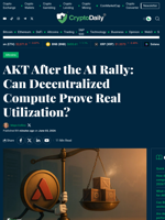 AKT after AI Hype: Can Akash Prove Real Usage?