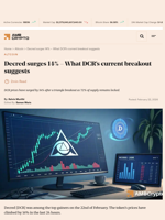 Decred surges 14% - What DCR's current breakout suggests - AMBCrypto