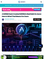 A $292M Hack Created $200M In Bad Debt On Aave: Here Is What That Means For Users