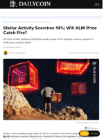 Stellar Activity Scorches 14%; Will XLM Price Catch Fire? - DailyCoin