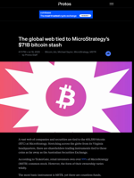 The global web tied to MicroStrategy's $71B bitcoin stash | Protos