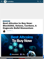 Best Altcoins to Buy Now: BlockDAG, Solana, Cardano, Dogecoin Lead with Real Potential