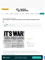 Iran prepares for potential conflict as US ceasefire expiration looms