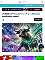 World Liberty Financial Token Proposal Garners Massive 99% Support