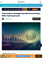 Veteran Macro Expert: Bitcoin Is Entering A 1950s-Style Supercycle