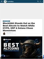 BlockDAG, HYPE, XRP & Solana Updates 2025; Why BDAG Is the Best Altcoin to Watch