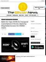 Bybit EU Taps XION for Inaugural Launchpool in the EU, Opening Regulated Access for 450M+ Users