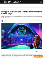 Is Ripple (XRP) Poised To Hit $2.90? What Do Charts Say? - DailyCoin
