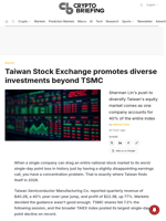 Taiwan Stock Exchange promotes diverse investments beyond TSMC