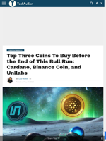 Best 3 Cryptos to Buy Before the Bull Run Ends: Cardano, Binance Coin, Unilabs