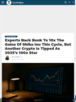Experts Back Bonk To 10x The Gains Of Shiba Inu This Cycle, But Another Crypto Is Tipped As 2025's 100x Star