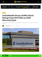 UnitedHealth Group ($UNH) Stock: Rising Costs Hit Profits as 2026 Recovery Eyed