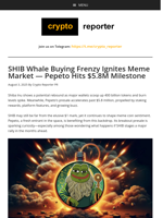 SHIB Whale Buying Frenzy Ignites Meme Market — Pepeto Hits $5.8M Milestone