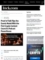 Proof of Talk Flips the Events Model With the First Crypto Content Council & Podcast PowerHouse