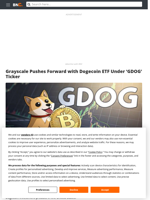 Grayscale Pushes Forward with Dogecoin ETF Under 'GDOG' Ticker - Brave New Coin