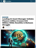 Leading AI Asset Manager Unilabs Finance (UNIL) Crosses $32 Million While Remittix & Mutuum Struggle