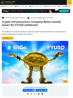 BitGo Selected To Issue FYUSD Dollar-Pegged Stablecoin