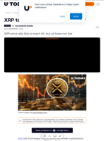 XRP to $4: What's Causing Delay?