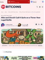 Nike and StockX End Lawsuit Over Vault NFTs and Fake Sneakers