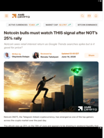 Notcoin bulls must watch THIS signal after NOT’s 25% rally - AMBCrypto