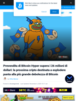 Prevendita di Bitcoin Hyper supera i 26 milioni di dollari: la prossima cripto destinata a esplodere punta alla più grande debolezza di Bitcoin | Bitcoinist.com