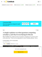 Why the mind-bending physics of quantum computing is terrifying for bitcoin and crypto