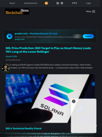 SOL Price Prediction: $83 Target in Play as Smart Money Loads 75% Long at the Lower Bollinger - Blockchain.News