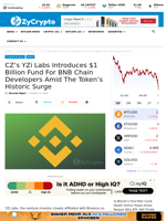 CZ’s YZi Labs Introduces $1 Billion Fund For BNB Chain Developers Amid The Token’s Historic Surge ⋆ ZyCrypto
