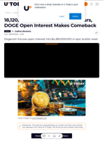 18,120,000,000 Dogecoin in 24 Hours, DOGE Open Interest Makes Comeback