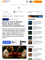 Bitcoin Price Watch: Bulls Build, Bears Guard Key Resistance – Markets and Prices Bitcoin News