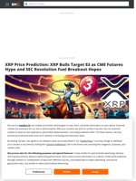 XRP Price Prediction: XRP Bulls Target $3 as CME Futures Hype and SEC Resolution Fuel Breakout Hopes - Brave New Coin