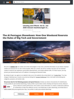 The AI Pentagon Showdown: How One Weekend Rewrote the Rules of Big Tech and Government