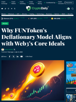 Why FUNToken’s Deflationary Model Aligns with Web3’s Core Ideals - Crypto Daily