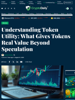 Understanding Token Utility: What Gives Tokens Real Value Beyond Speculation - Crypto Daily