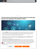 The Economics of Attention in Crypto: How Pay-to-Message Systems Are Fighting a $5.6 Billion Problem - Brave New Coin